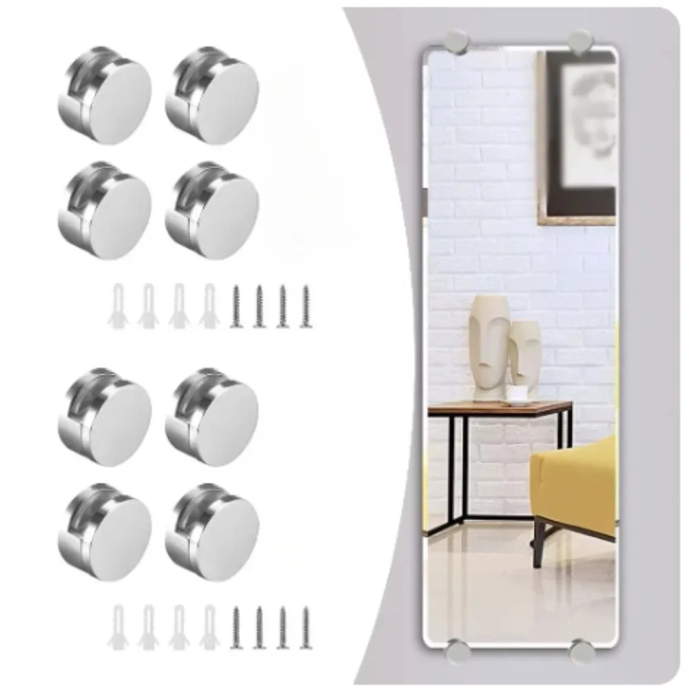 Home Hardware Bathroom Mirrors - Spiegelklemmen, 2/4/6 Stück, 26,5 x 13,5