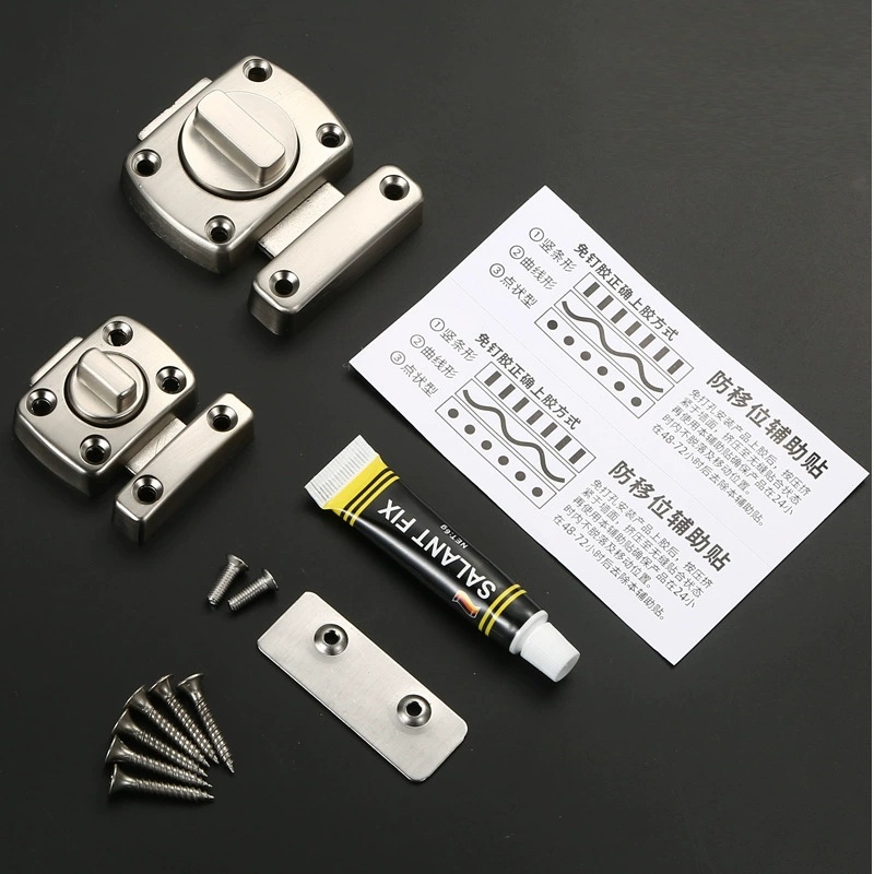 Home Bathroom Hardware - Home Security Latch Doppelseitiger Schrankriegel Tor