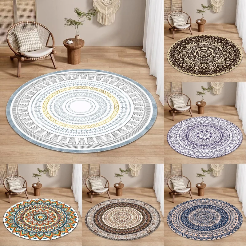 Home Bathroom Images - Klassischer persischer Teppich im ethnischen Stil,