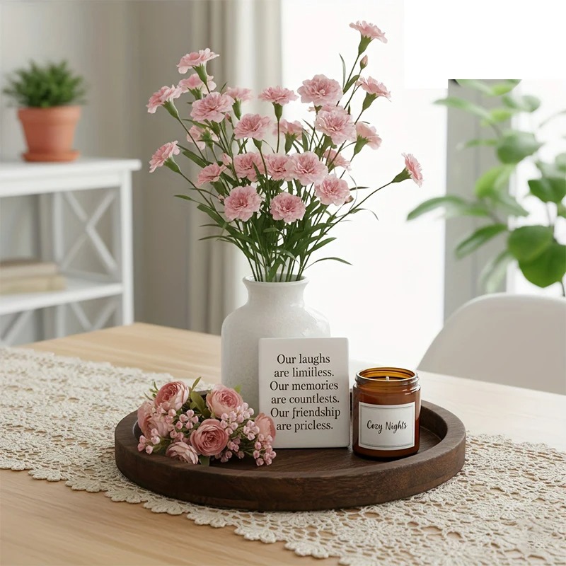 Rustikales Rundes Holz-Servier – Zara Home Bathroom Tray Bewertung und Preis