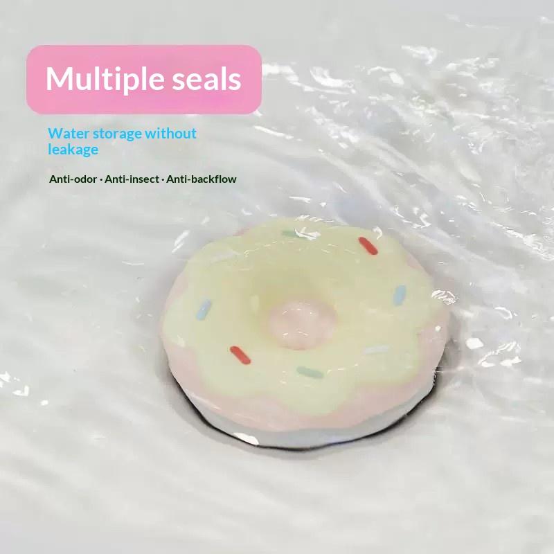 Niedliche Keramik-Donut-Abflus – Home Bathroom Hardware Bewertung und Preis