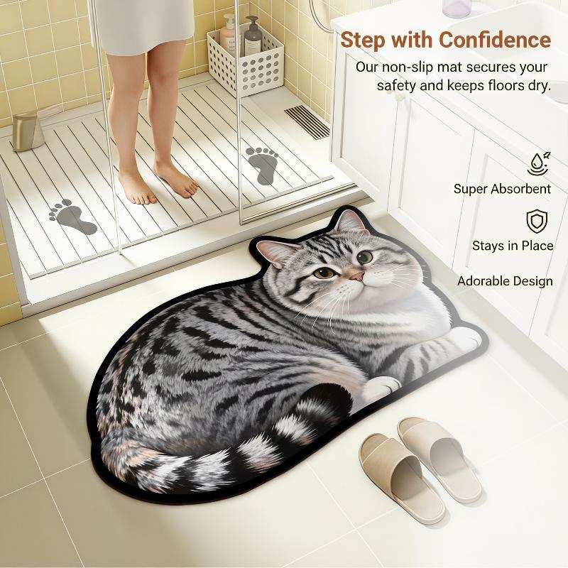 Diatomit-Badematte mit Niedlic – Home Bathroom Decor Ideas Bewertung und Preis