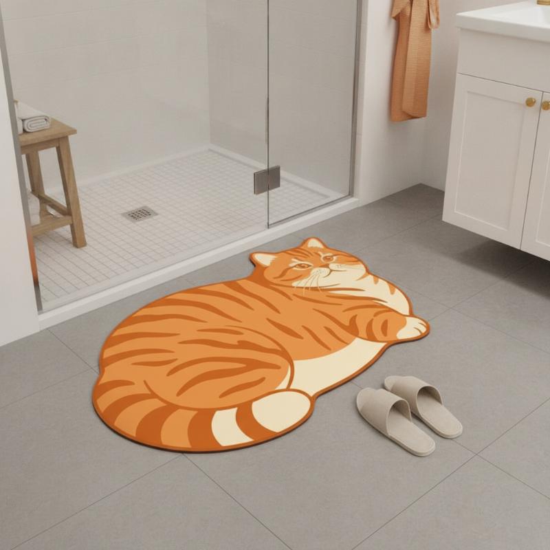 Diatomit-Badematte mit Niedlic – Home Bathroom Decor Ideas Bewertung und Preis
