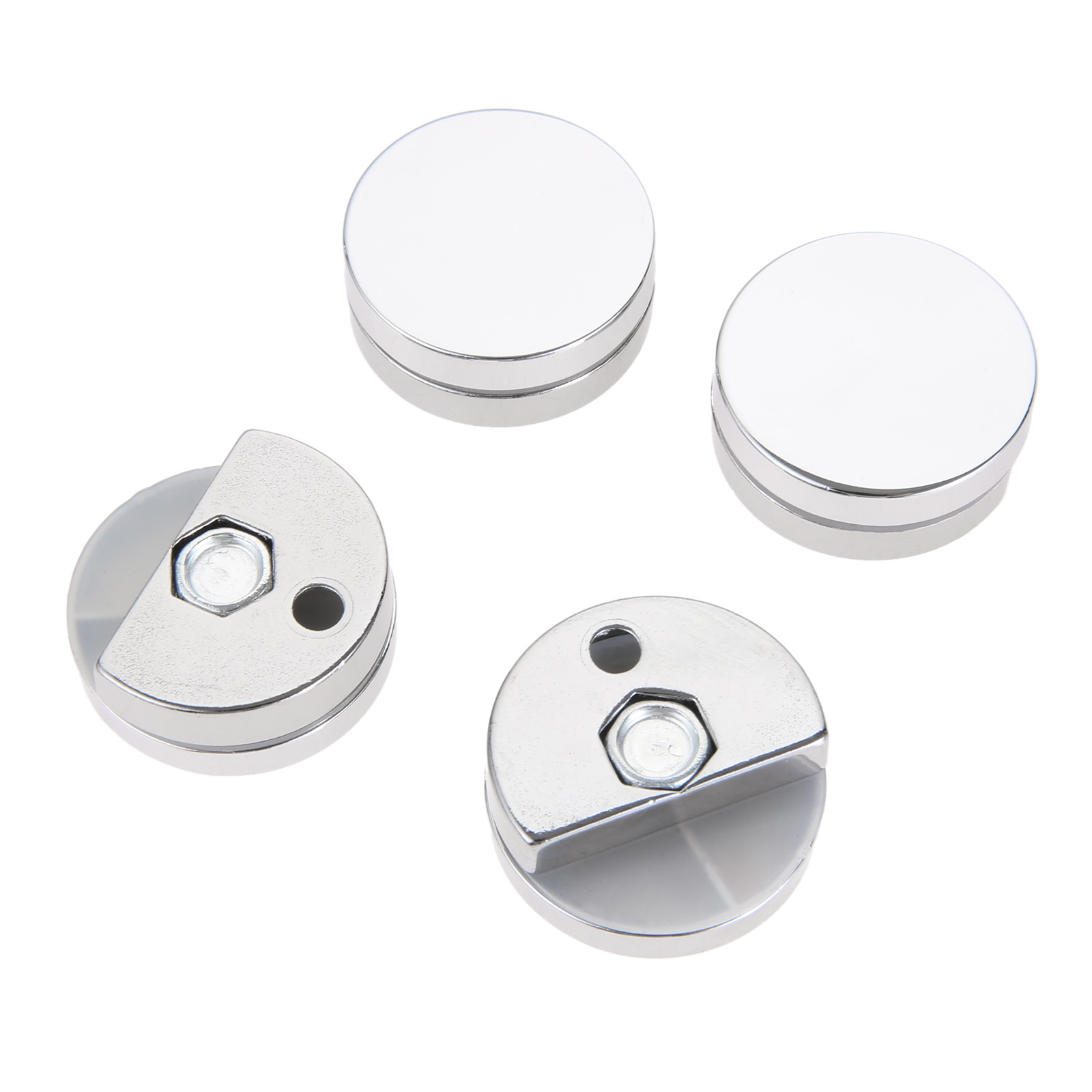 4Pcs 27mm Runde Glas Clamp Spi – Home Hardware Bathroom Mirrors Bewertung und Preis