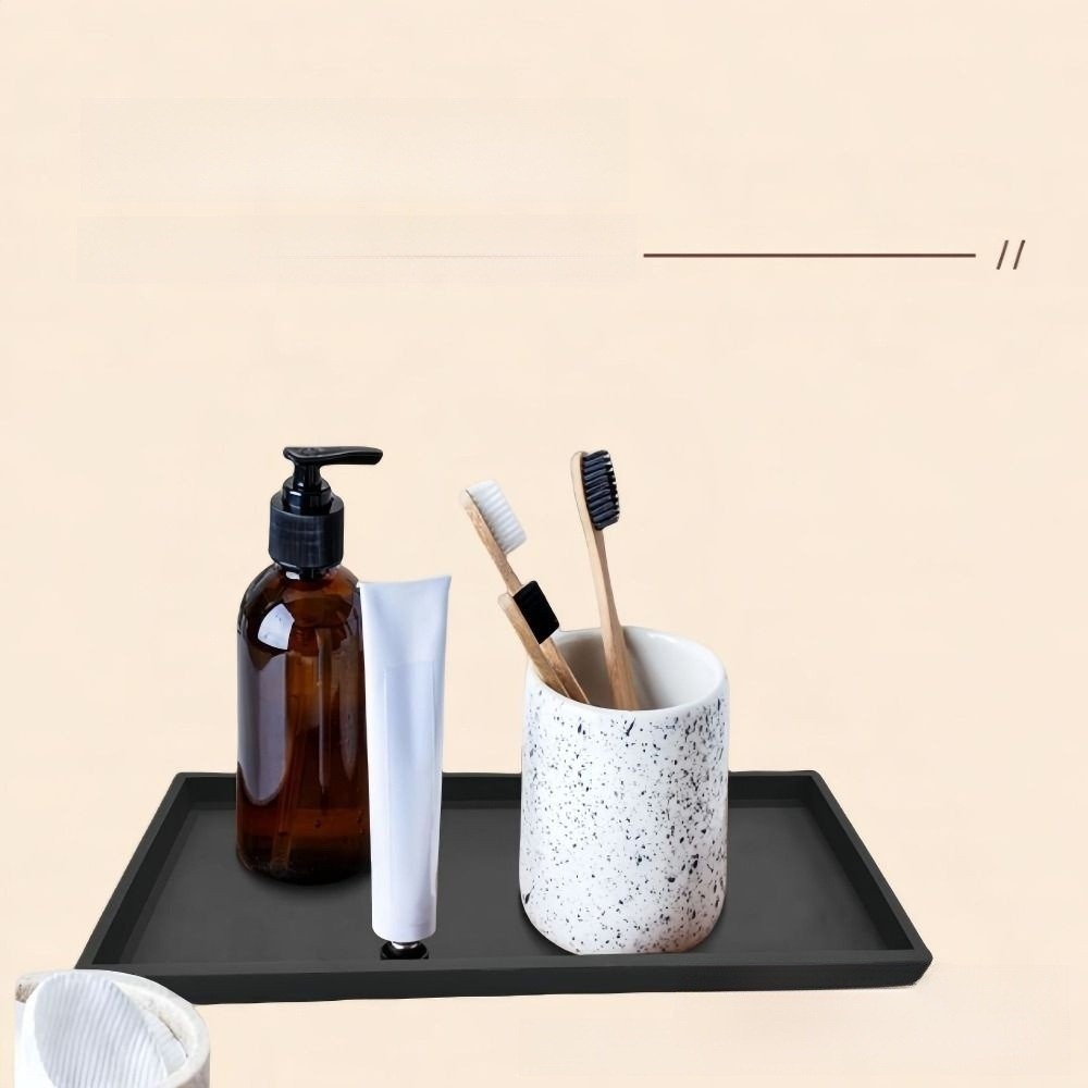 Verstärkte Badezimmer-Ablage,  – Zara Home Bathroom Tray Bewertung und Preis
