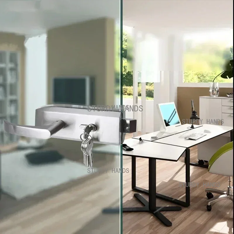 Büro Glas Türschloss Badezimme – Home Bathroom Hardware Bewertung und Preis