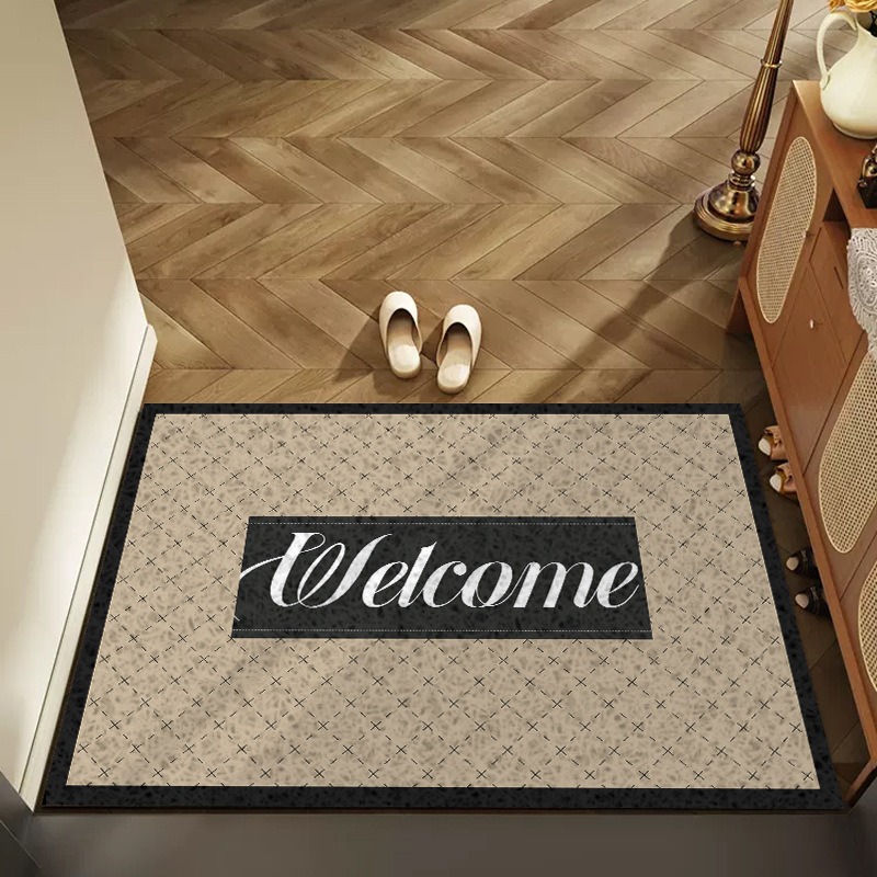 Elegante Willkommens-Fußmatte, – Home Bathroom Decor Ideas Bewertung und Preis