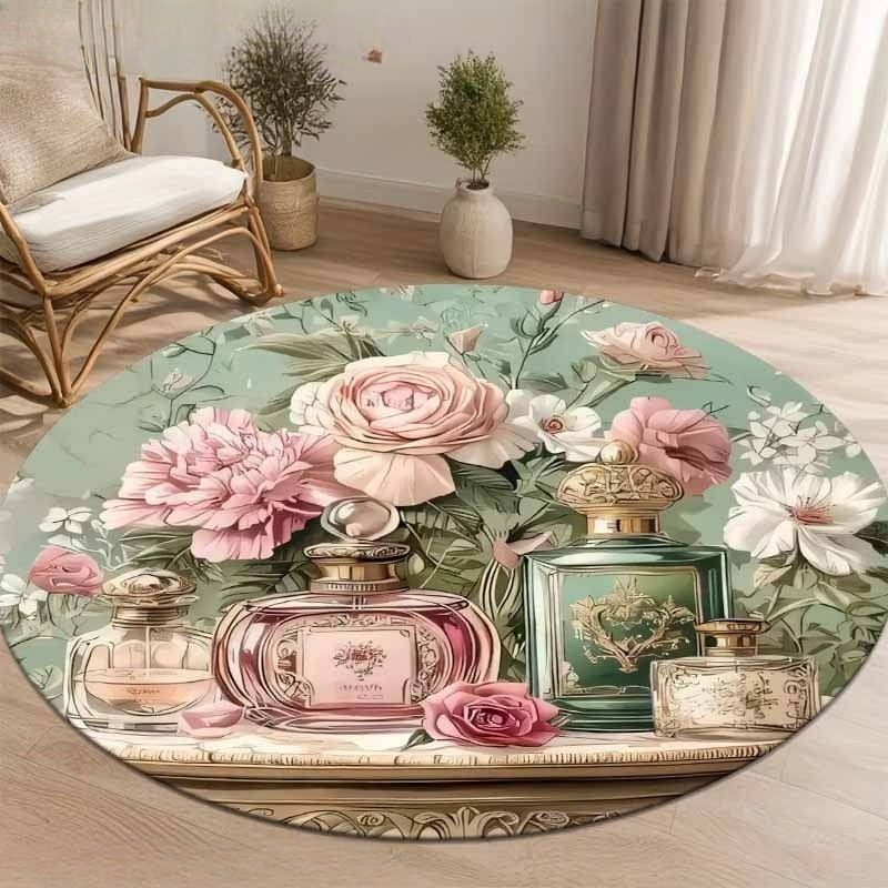 Eleganter Retro-Blumen-Parfümf – Home Made Bathroom Vanity Bewertung und Preis