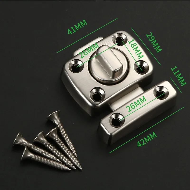 Home Security Latch Doppelseit – Home Bathroom Hardware Bewertung und Preis