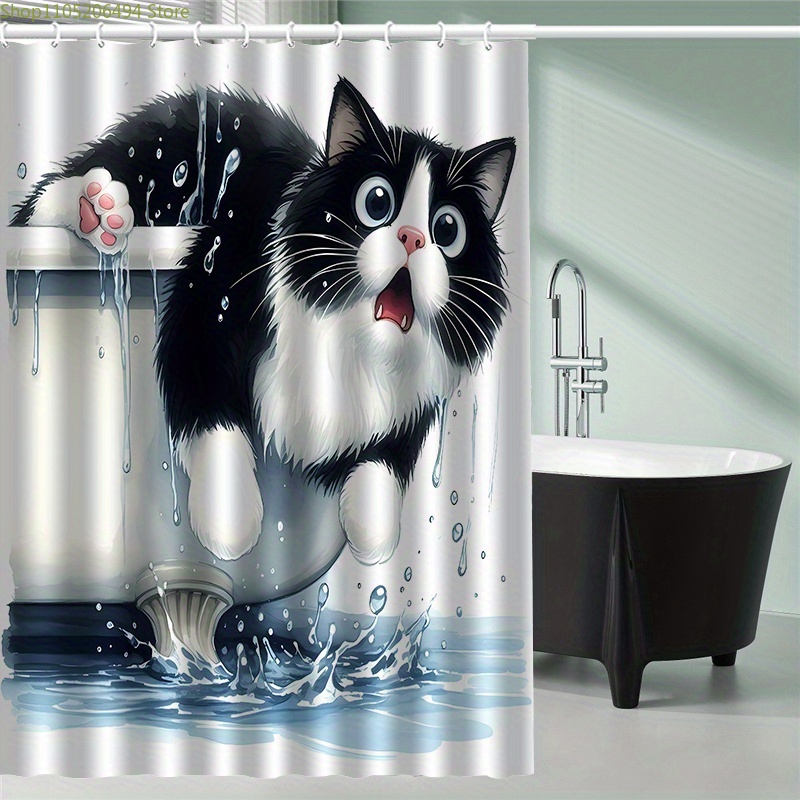 Lustiger Duschvorhang mit spri – Home Bathroom Decor Ideas Bewertung und Preis
