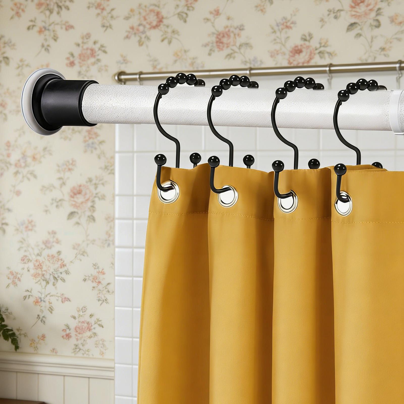 Duschhaken, 12 Stück, Doppelgl – Home Bathroom Window Bewertung und Preis