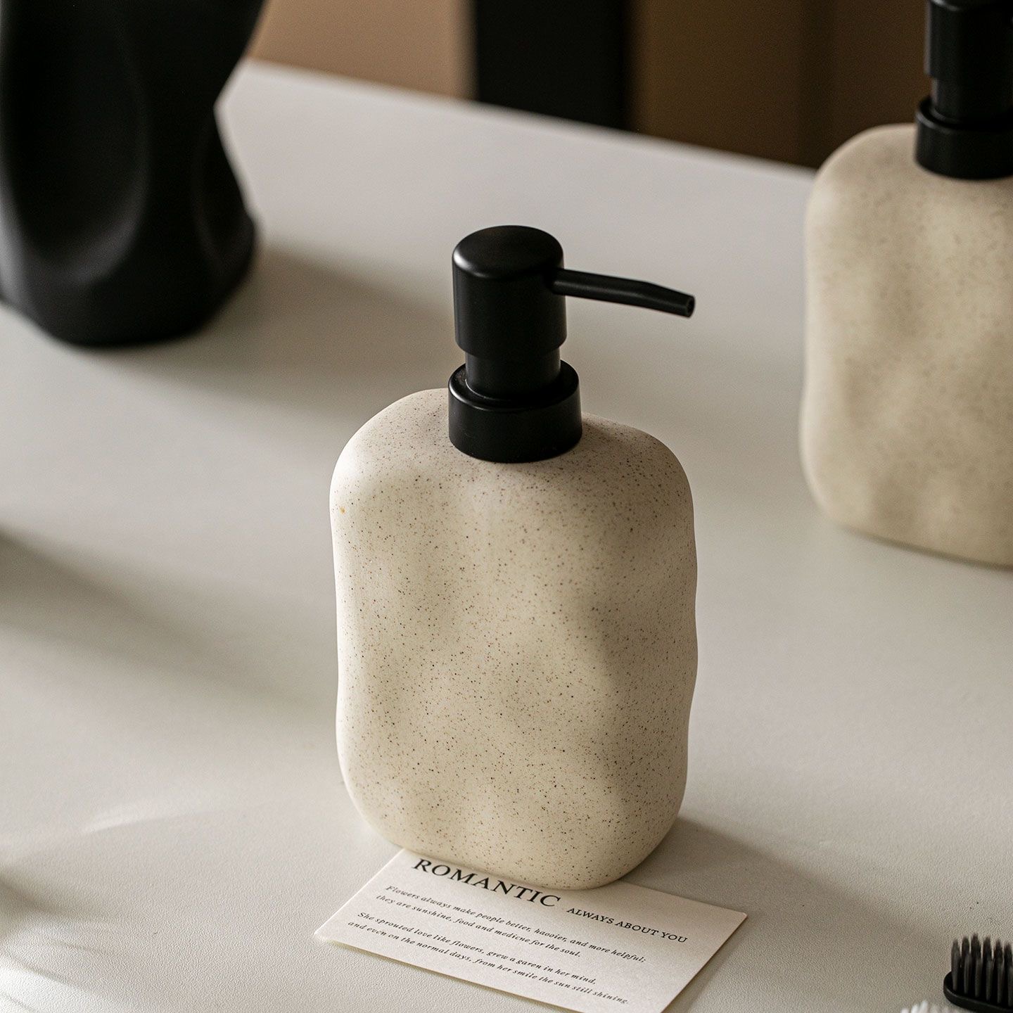 400 ml Wabi-sabi Lotion Flasch – Home Bathroom Soap Dispenser Bewertung und Preis