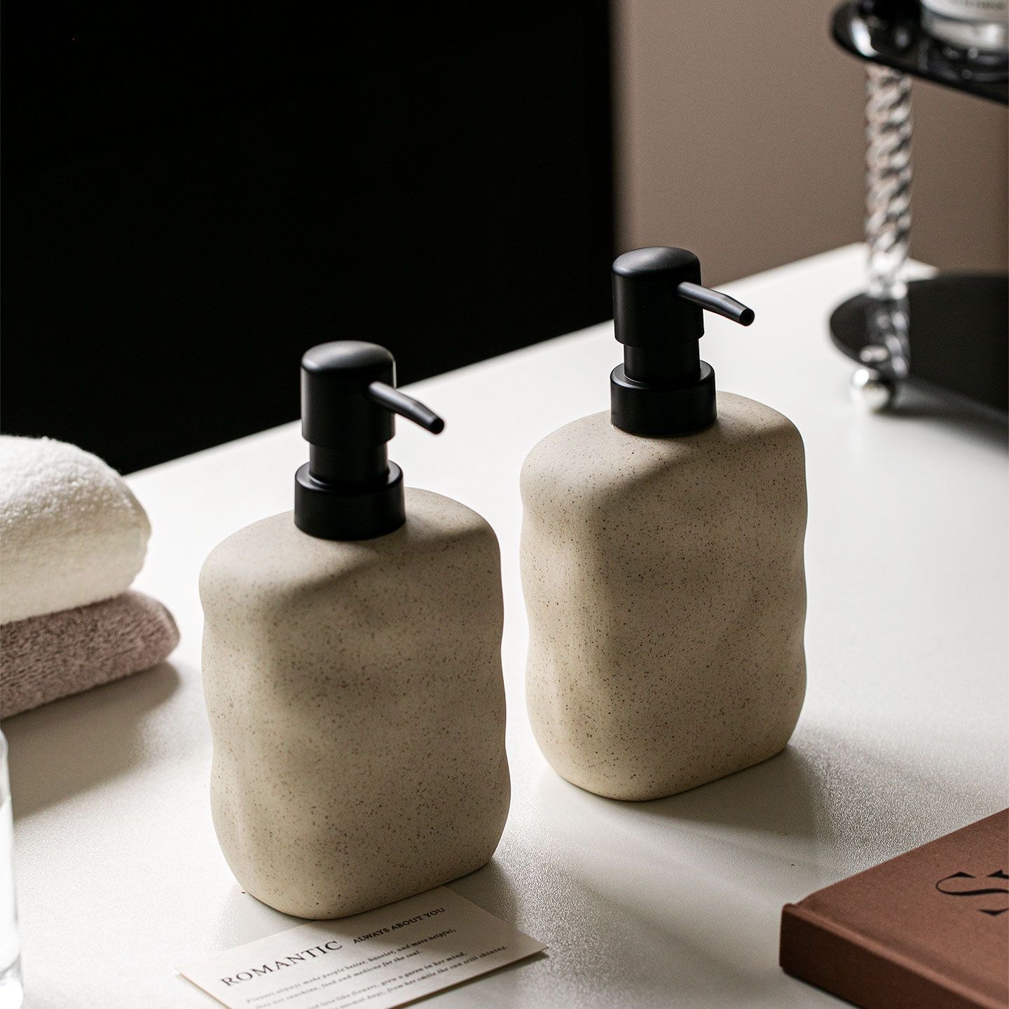 400 ml Wabi-sabi Lotion Flasch – Home Bathroom Soap Dispenser Bewertung und Preis