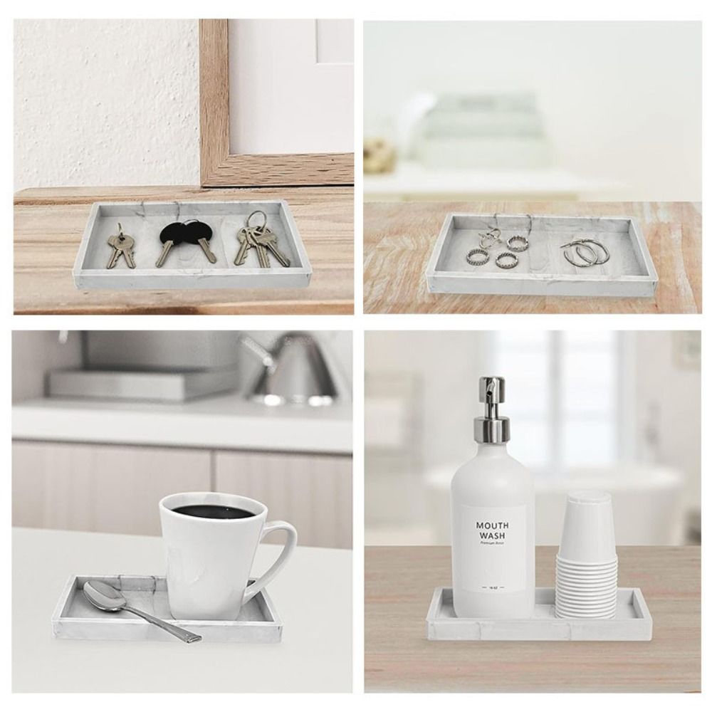 Verstärkte Badezimmer-Ablage,  – Zara Home Bathroom Tray Bewertung und Preis