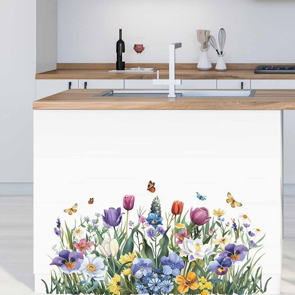 Tulpen-Schmetterlings-Fenstera – Home Bathroom Window Bewertung und Preis