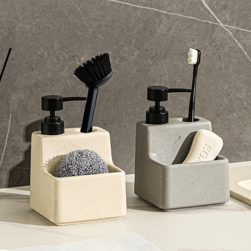 Integrierter Aufbewahrungsbehä – Home Bathroom Soap Dispenser Bewertung und Preis