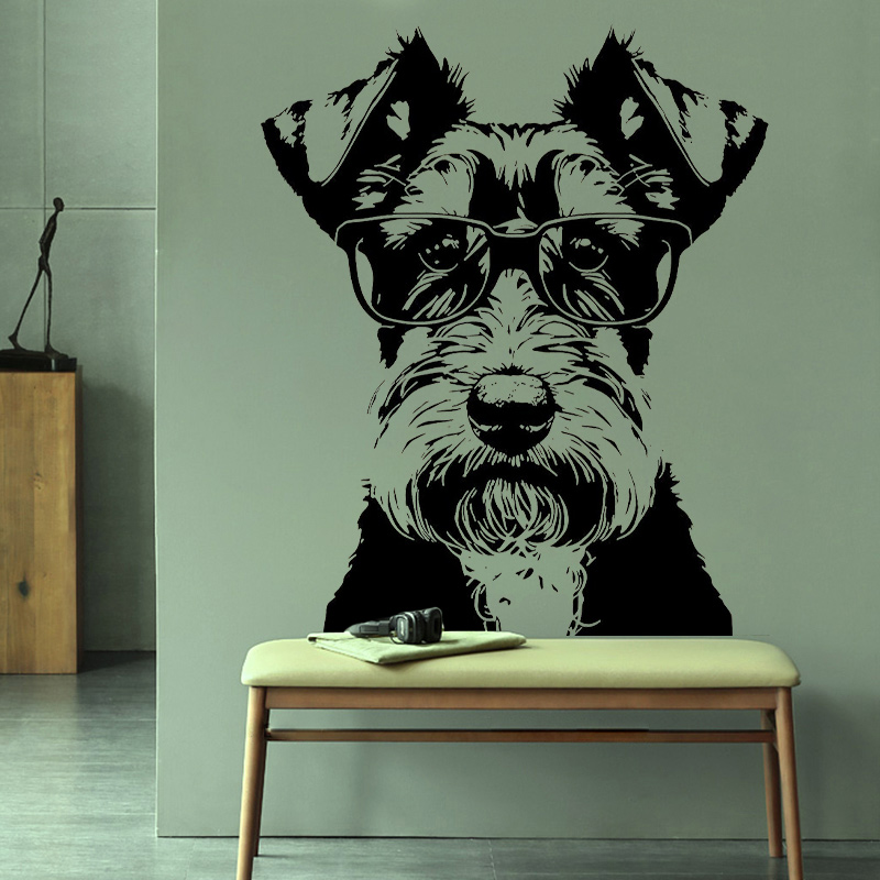 Hipster Hund Wandt attoo Vinyl – Home Bathroom Window Bewertung und Preis