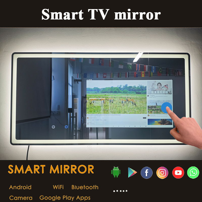 Maßgefertigter Android 15 Rech – Bathroom Mirror Led Bewertung und Preis