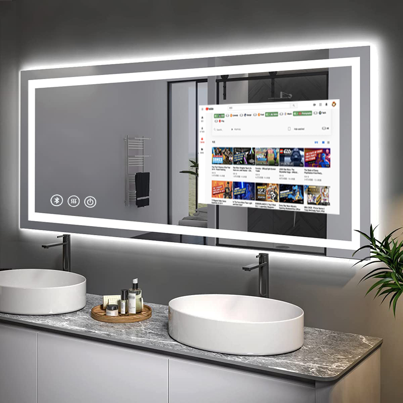 Maßgefertigter Android 15 Rech – Bathroom Mirror Led Bewertung und Preis