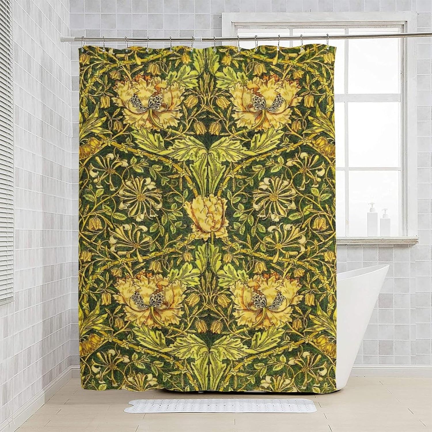 Wasserdichter Botanischer Dusc – Home Bathroom Decor Ideas Bewertung und Preis