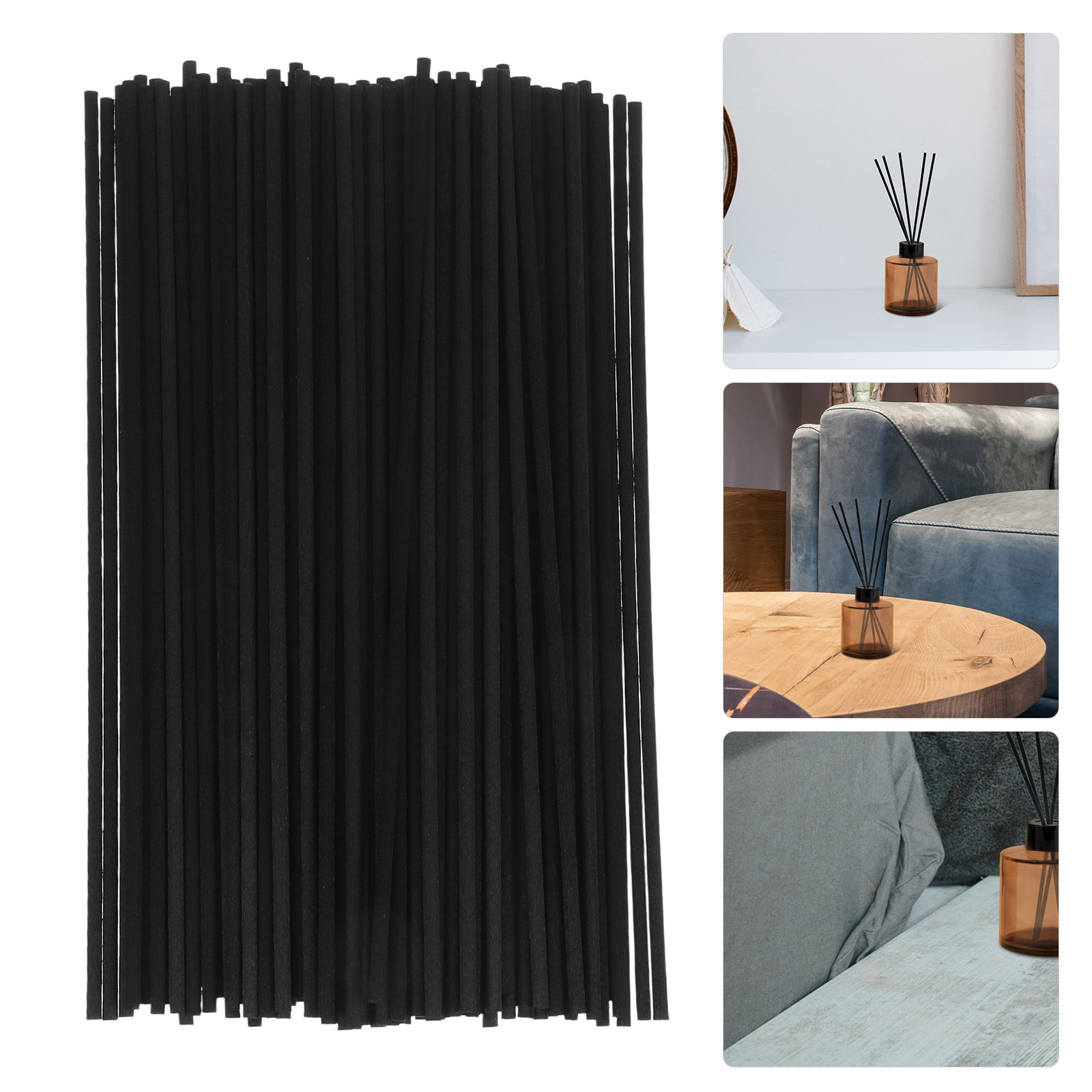 100 Stück schwarze Diffusorstä – Home Essentials Bathroom Accessories Bewertung und Preis