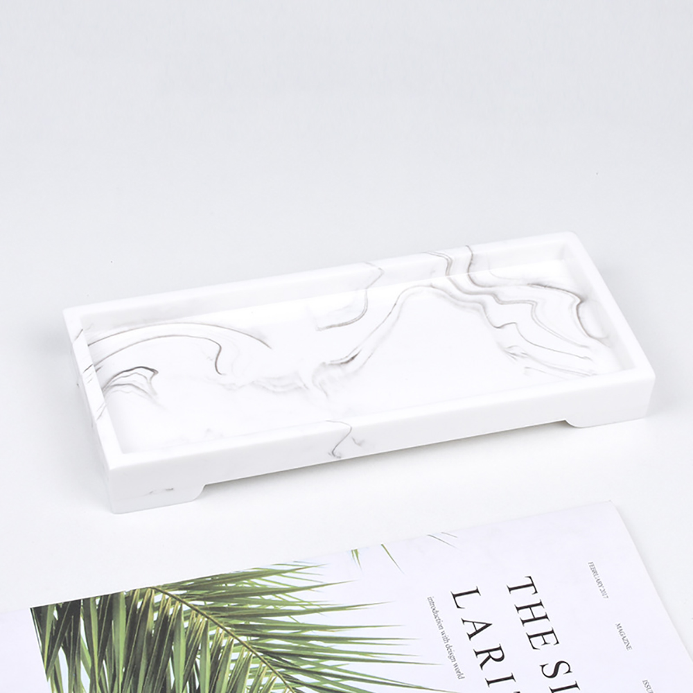 Nordische Nachahmung Marmor Ha – Zara Home Bathroom Tray Bewertung und Preis
