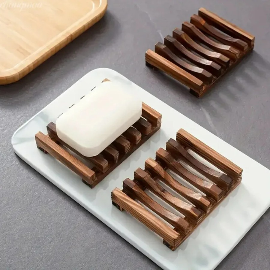 Natürlicher Bambus-Seifenhalte – Home Essentials Bathroom Storage Bewertung und Preis