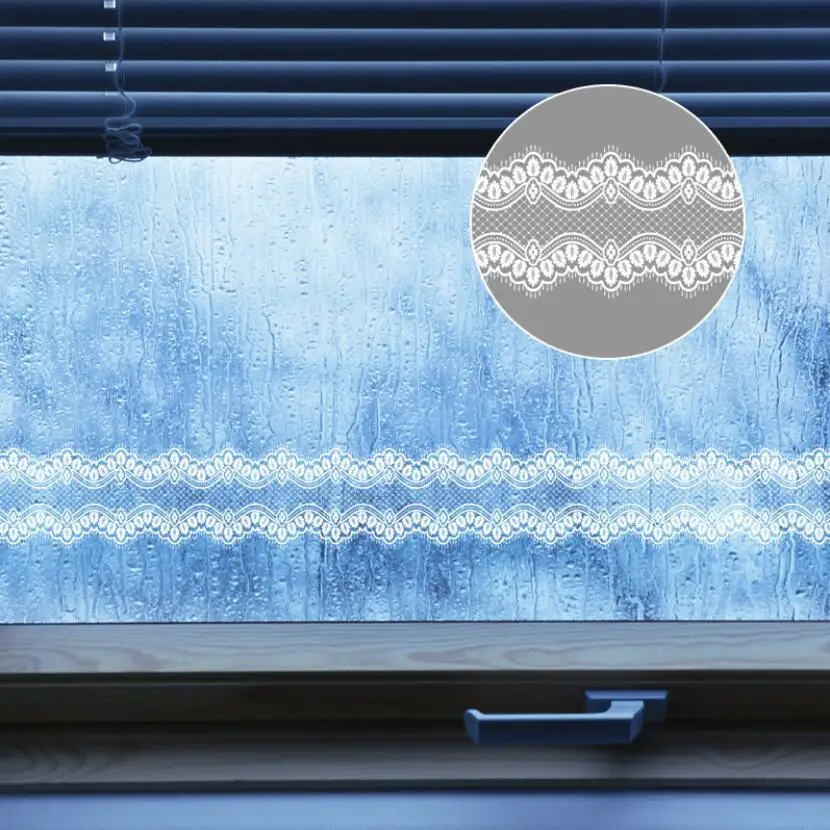 Süße Spitze Design Tapete Gren – Home Bathroom Window Bewertung und Preis
