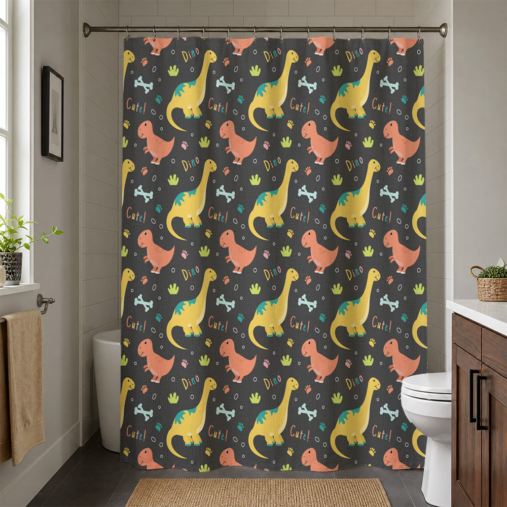 Wasserdichter Niedlicher Dinos – Home Bathroom Decor Ideas Bewertung und Preis