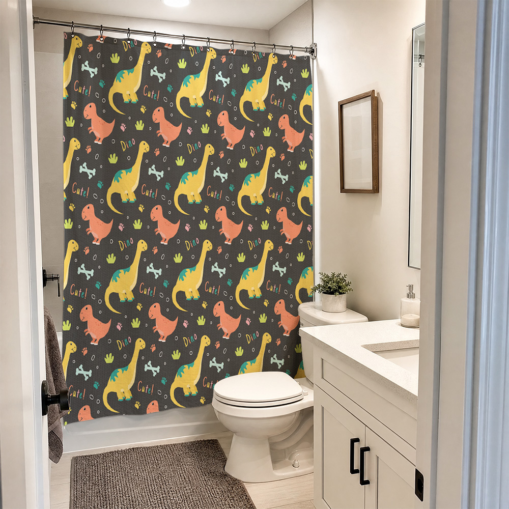 Wasserdichter Niedlicher Dinos – Home Bathroom Decor Ideas Bewertung und Preis