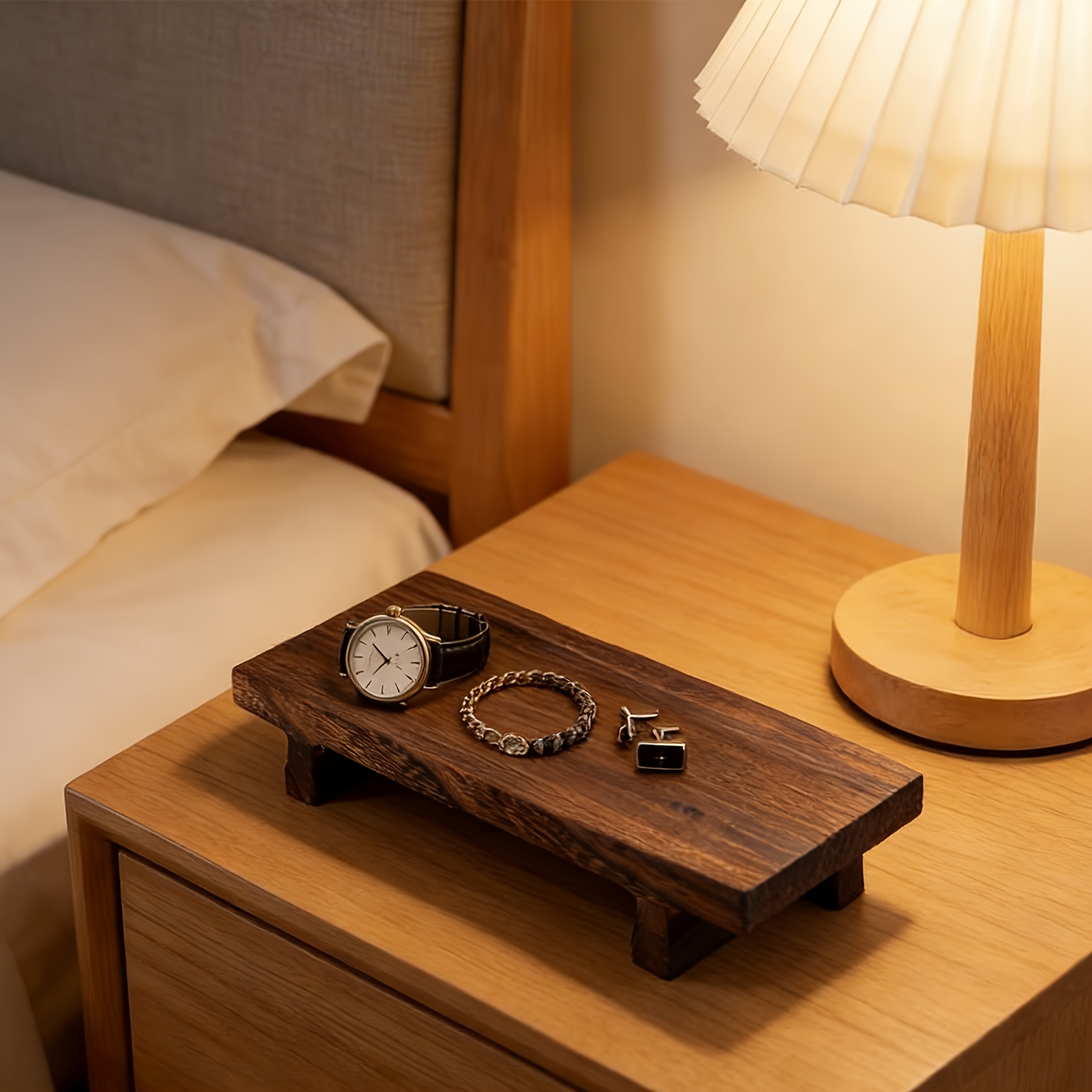 Vintage Holz-Dekotablett, Eleg – Zara Home Bathroom Tray Bewertung und Preis